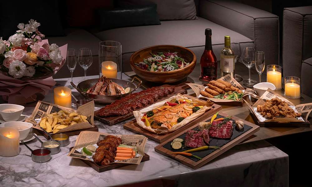 2026 高雄情人節餐廳推薦:日航酒店「天空酒吧」海陸雙人饗宴,搶訂草莓季限定擬真蛋糕