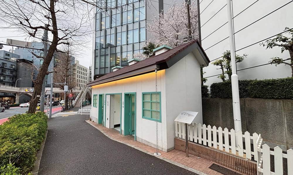 東京完美「解放」地圖:蒐集13間讓你「想上」的公廁,細節比你家浴室還講究