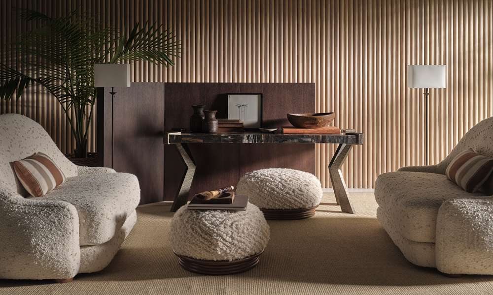 是家具也是藝術品!Baker-McGuire 聯手 Bill Bensley:用木化石與白瑪瑙,打造雨林生命力的雕塑家具