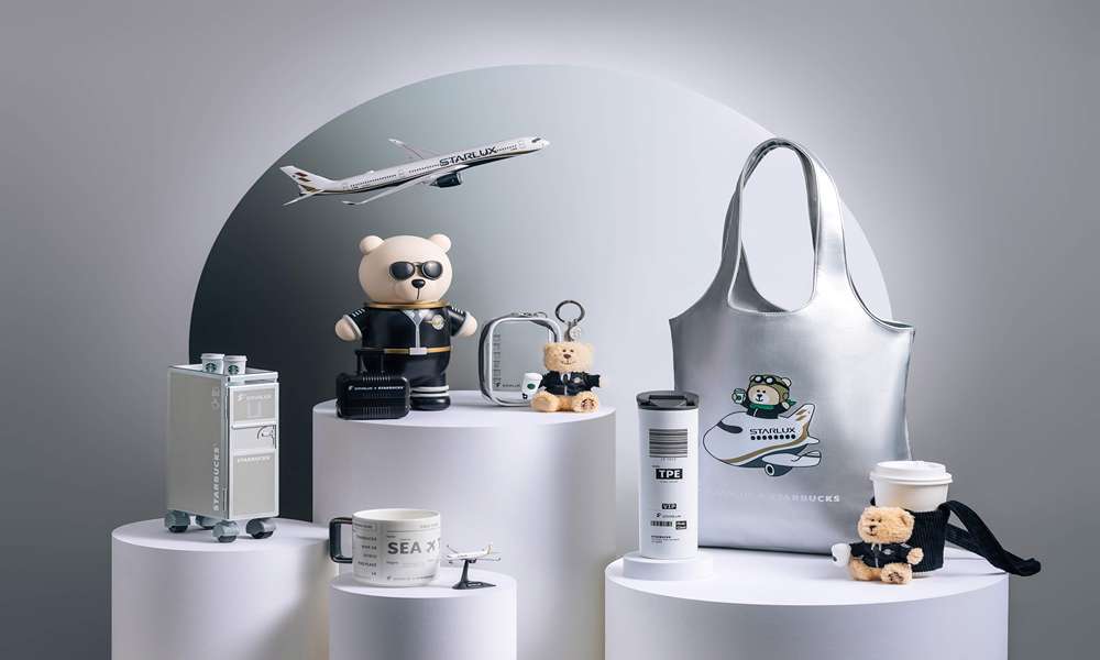 星巴克攜手星宇航空「STARLUX + STARBUCKS」聯名登場:微縮機艙餐車收納盒、安全帶扣袋 6/17 會員搶先開開預訂